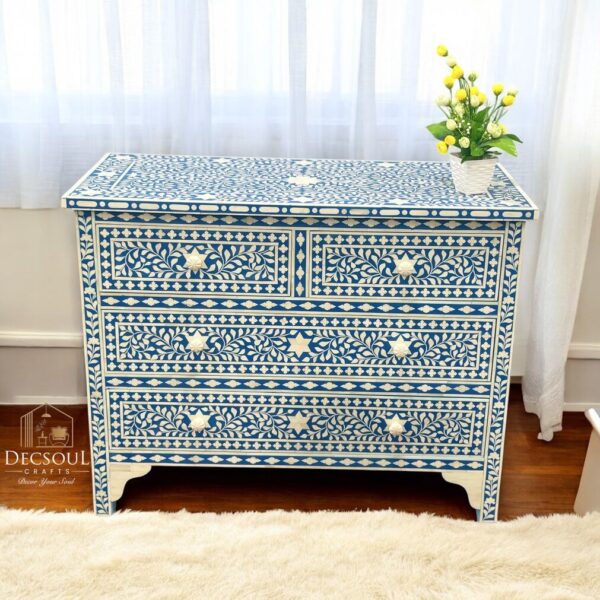 BONE INLAY CABINET