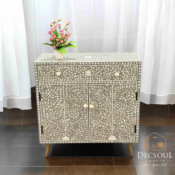 Mother of Pearl Inlay Cabinet