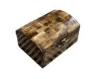 Bone Inlay Treasure Box Antique Style Handmade Wooden Jewelry Box - Image 2