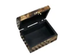 Bone Inlay Treasure Box Antique Style Handmade Wooden Jewelry Box - Image 4